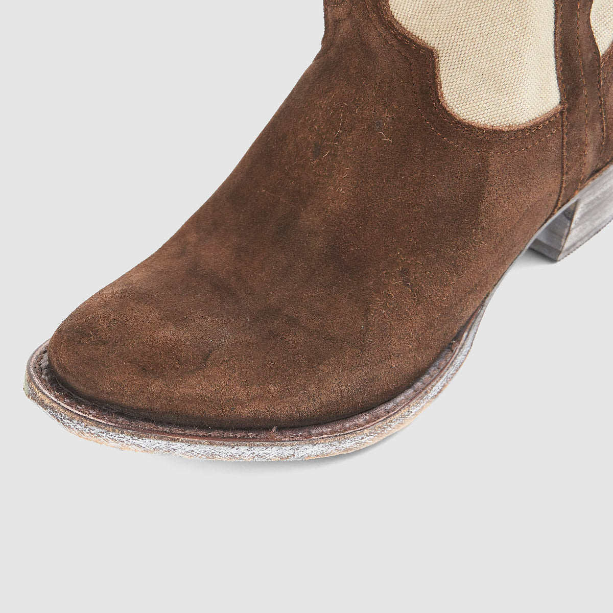 Sendra Ladies Urban Leather and Canvas Western Boot