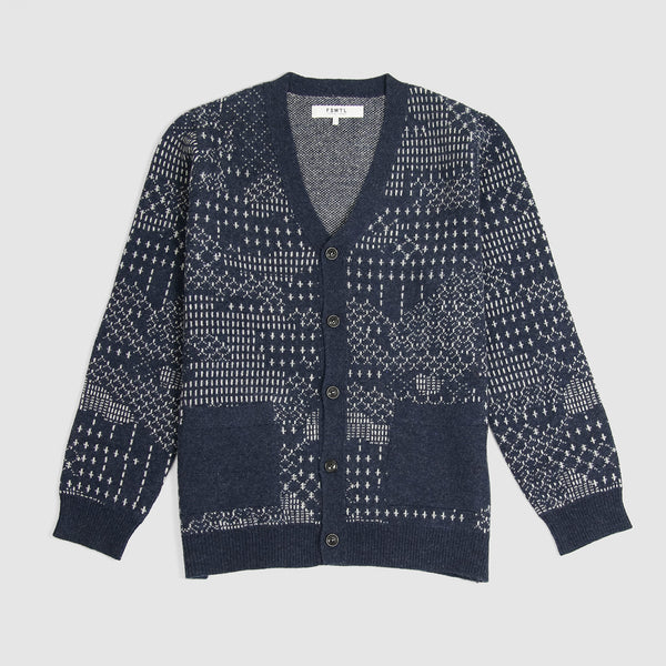 exodus GEOMETRIC WOOL CARDIGAN A celebration of what is born when