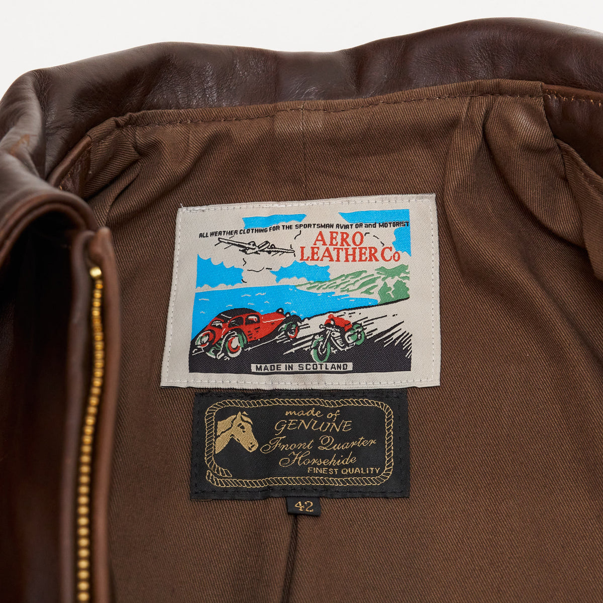 Aero Leathers Dust Bowl Leather Jacket