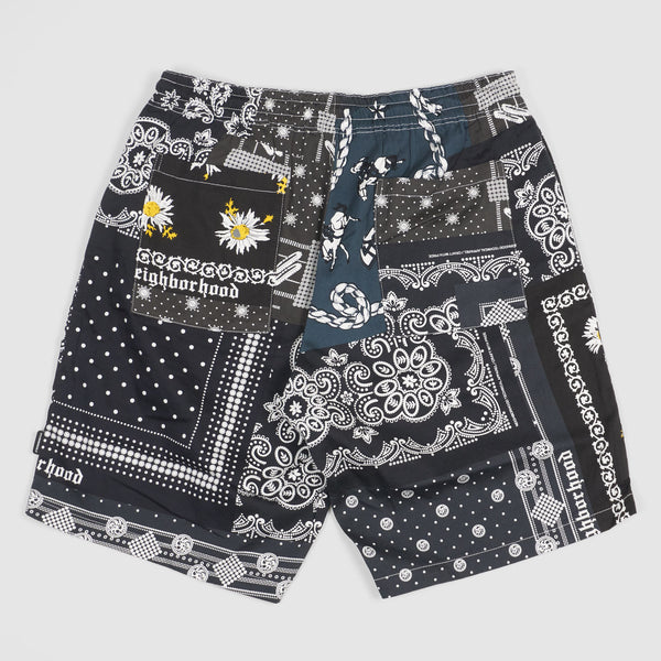 Neighborhood Bandana Paisley Bermuda Sport Shorts [Archive