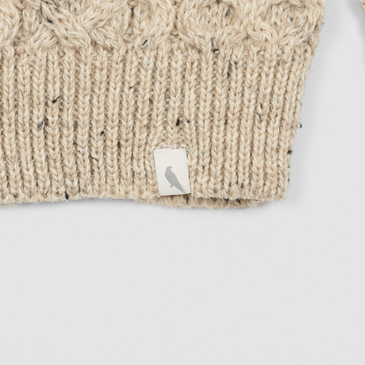 Peregrine Cable Knit Wool Pullover