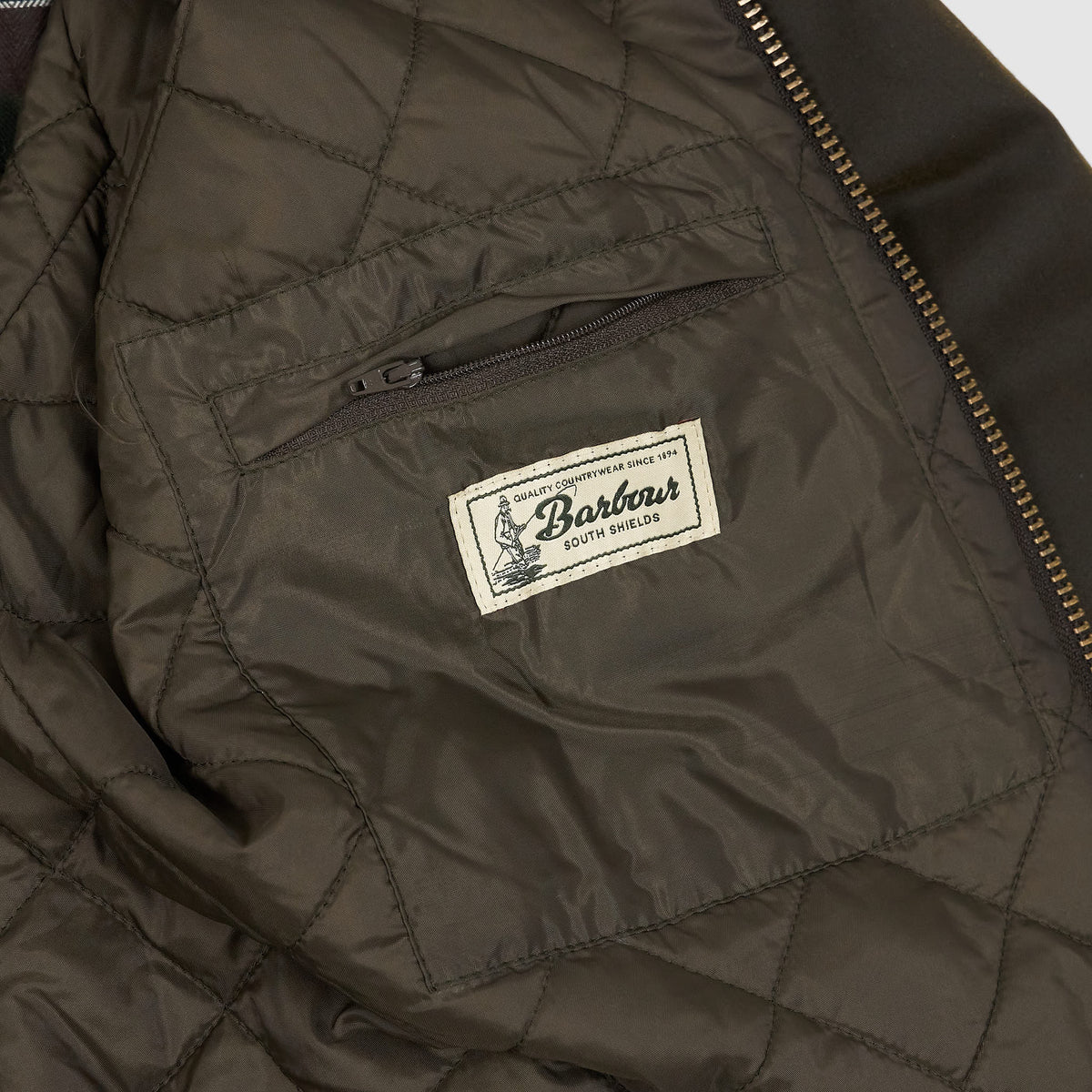 Barbour Quilted Wax-Jacket