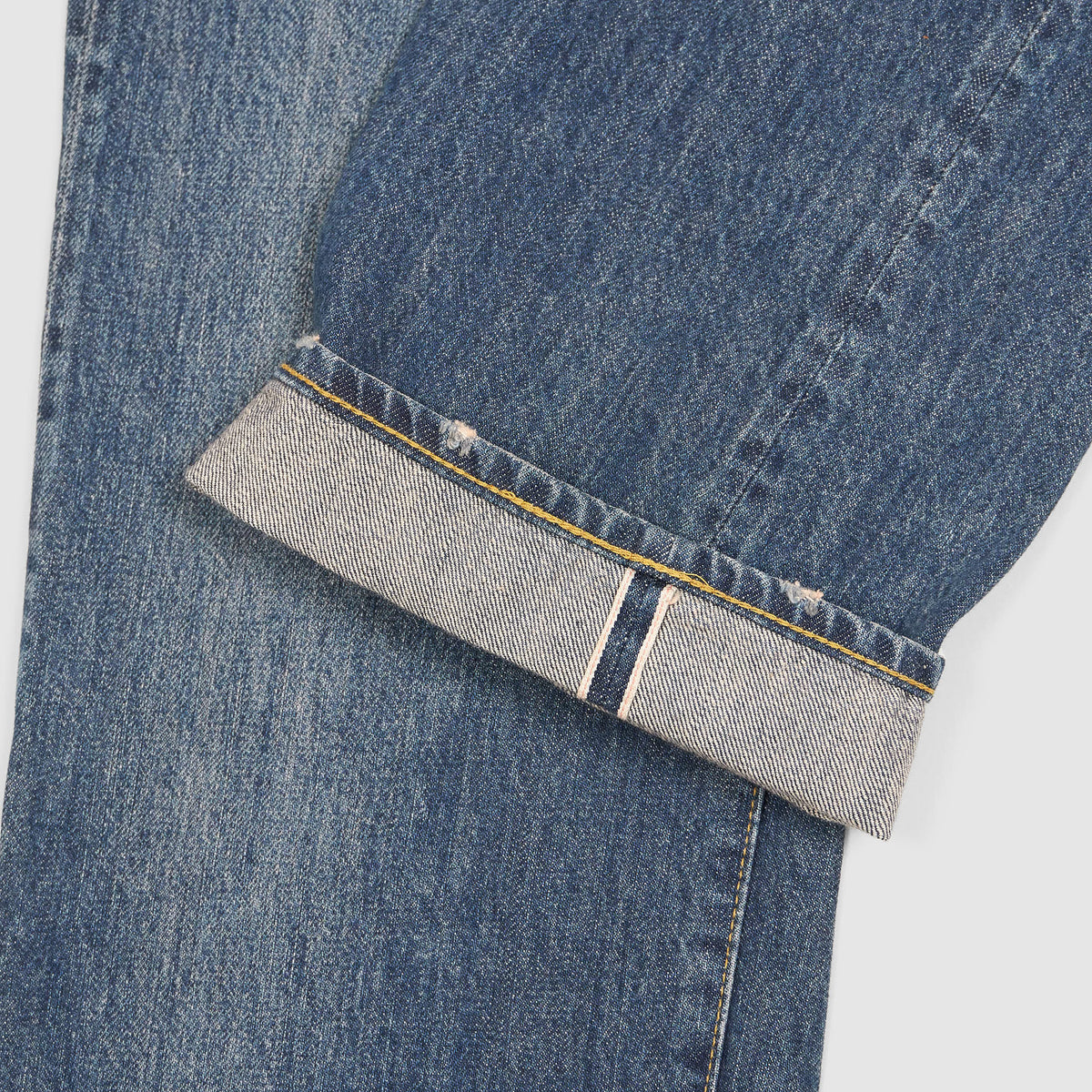 Levi&#39;s® Vintage Clothing 1947 501®XX Vintage Washed 5-Pocket Selvage Denim Jeans