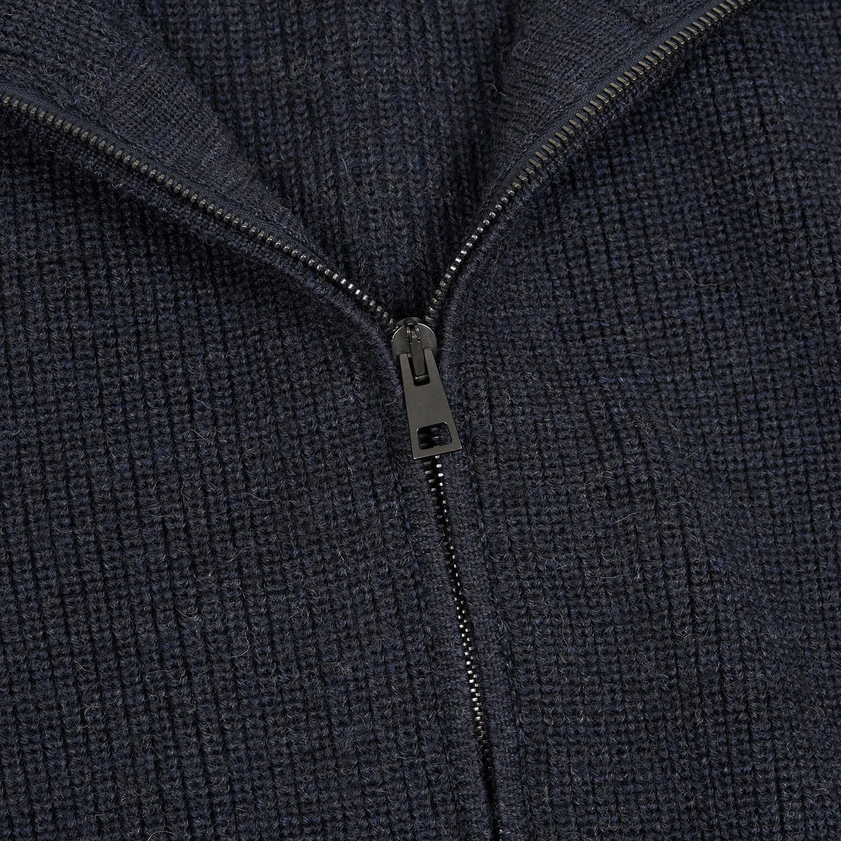 Roberto Collina  Full-Zipped Knit Wool Cardigan