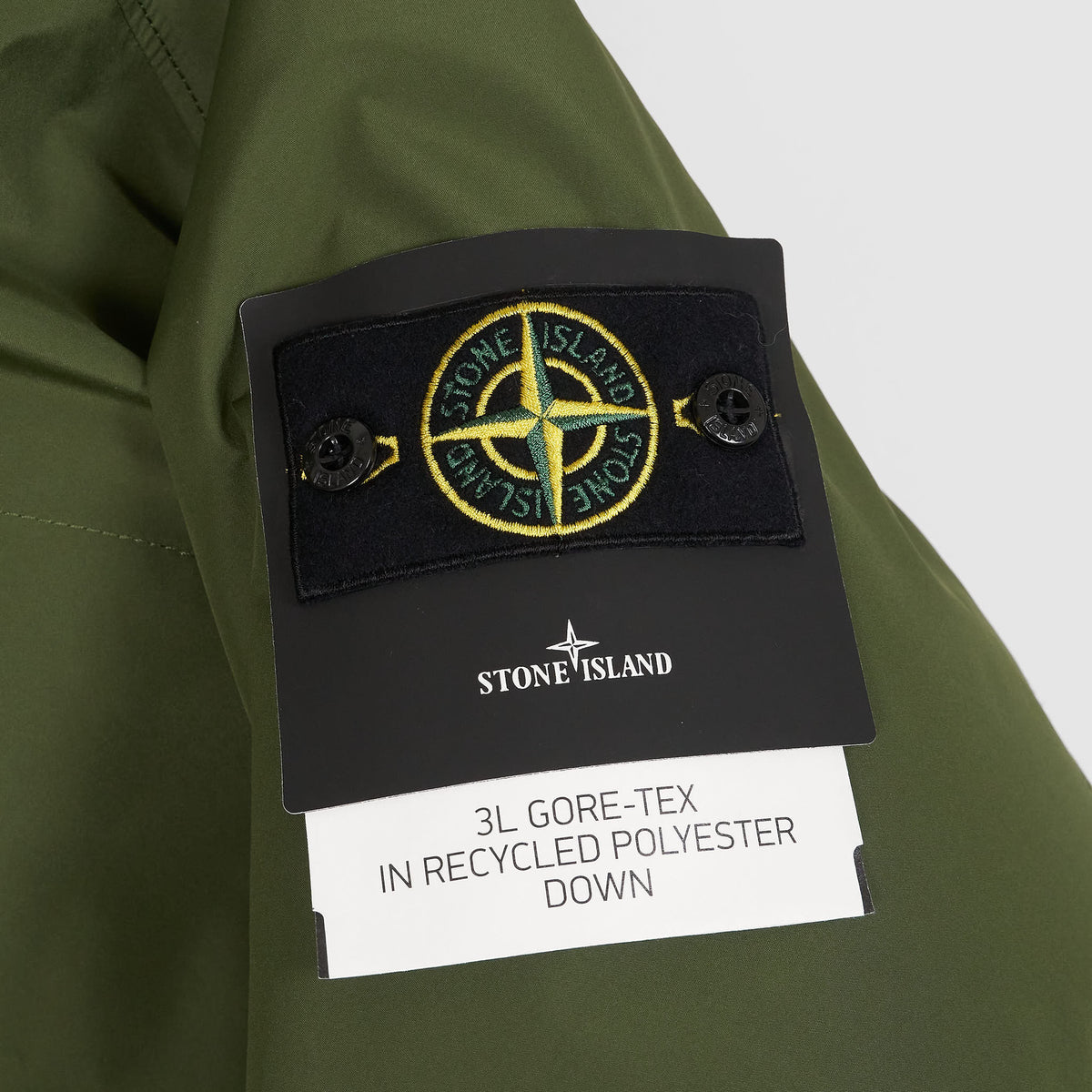 Stone Island 3L Gore-Tex Recycled Polyester Down Parka Jacket