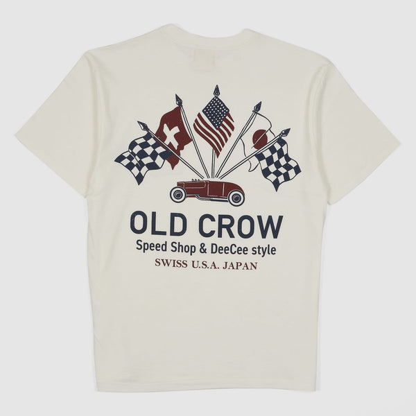 Old Crow Speed Shop by Glad Hand & Co. × DeeCee Style Short Sleeve Cre