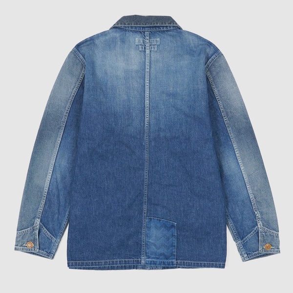 FDMTL Patchwork Coverall Denim Work Jacket - DeeCee style