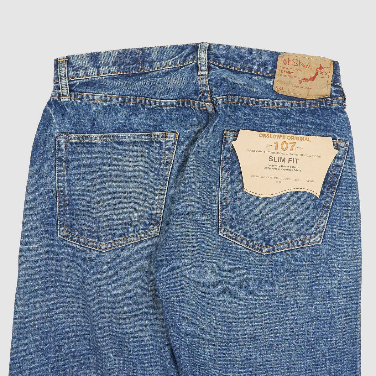 OrSlow 107 Denim 5 Pocket Selvage Jeans