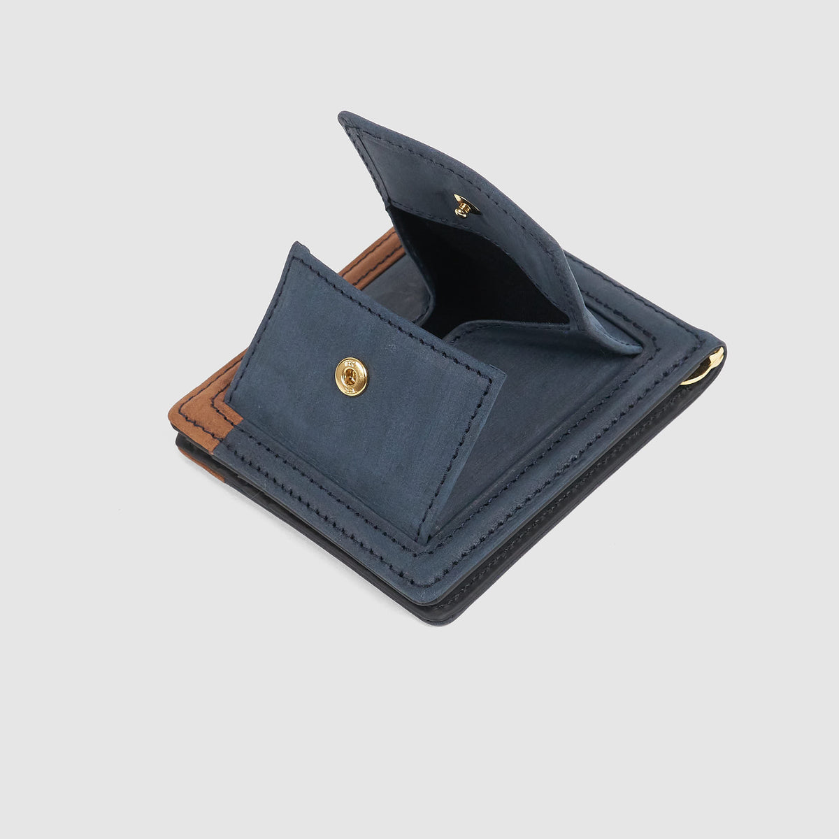 Master-Piece Scratch Leather Money Clip Wallet