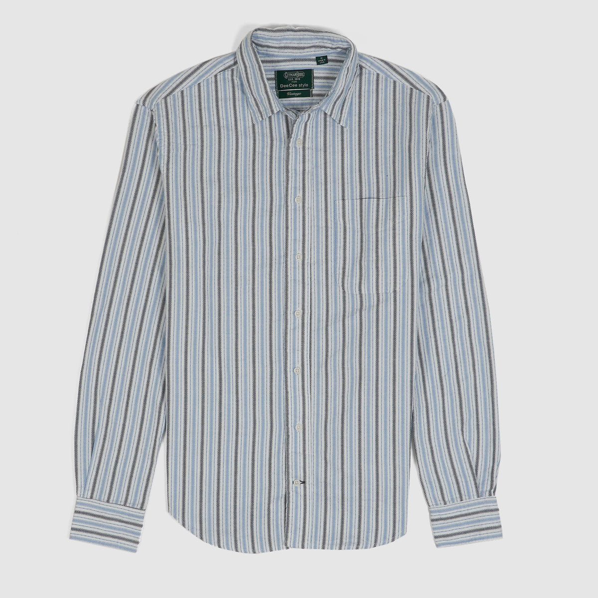 Gitman Vintage for DeeCee style Woven Vintage Stripes Cotton Shirts