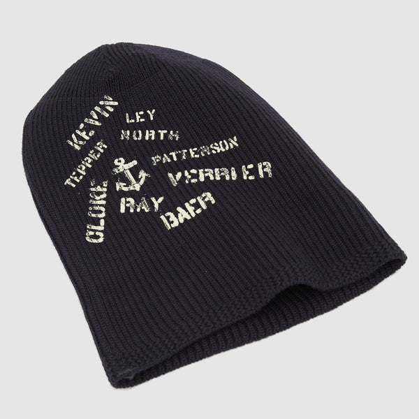 Buzz Ricksons USN Wool Watch Cap Stencil DeeCee style