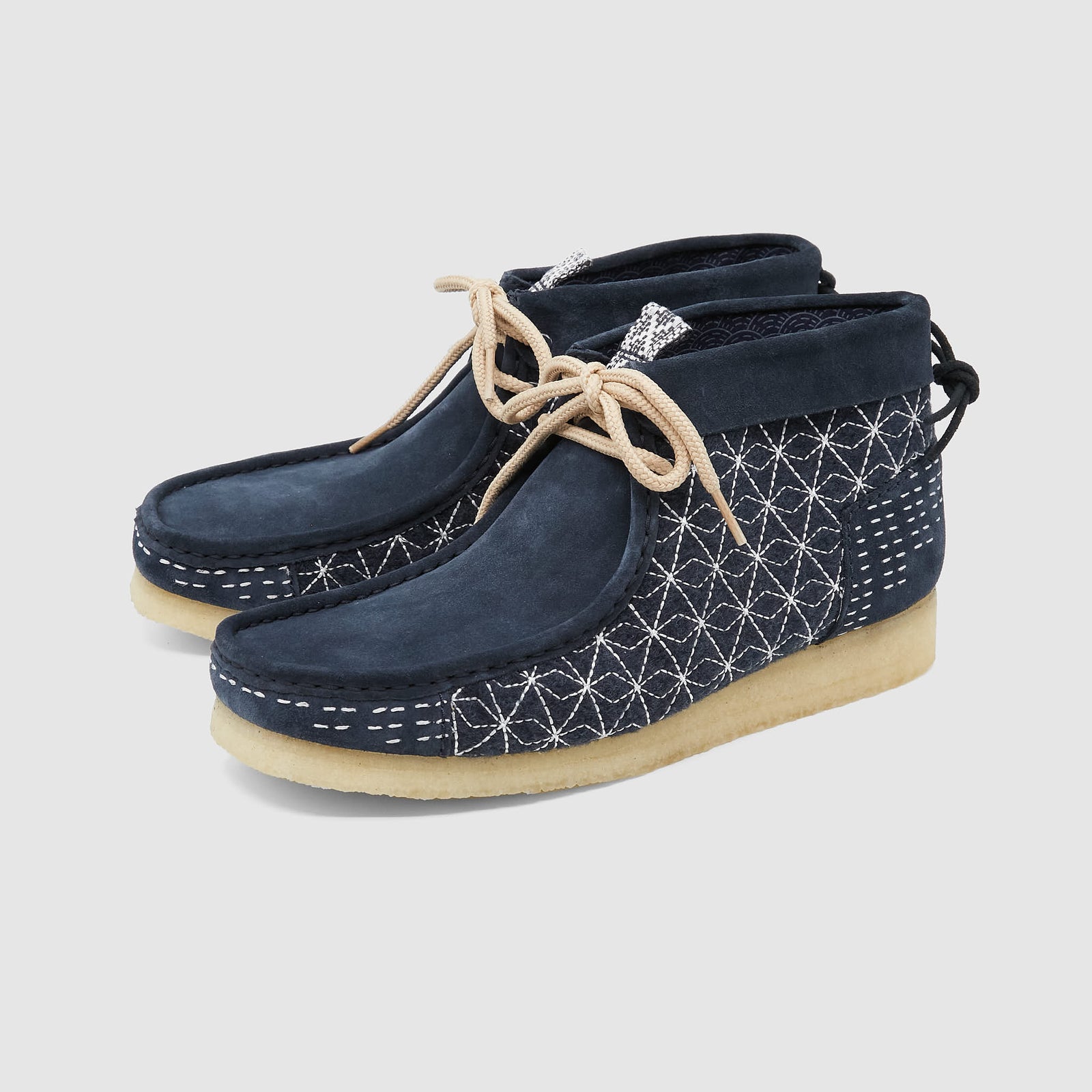 Clarks Originals Wallabee Chukka Sashiko Boot
