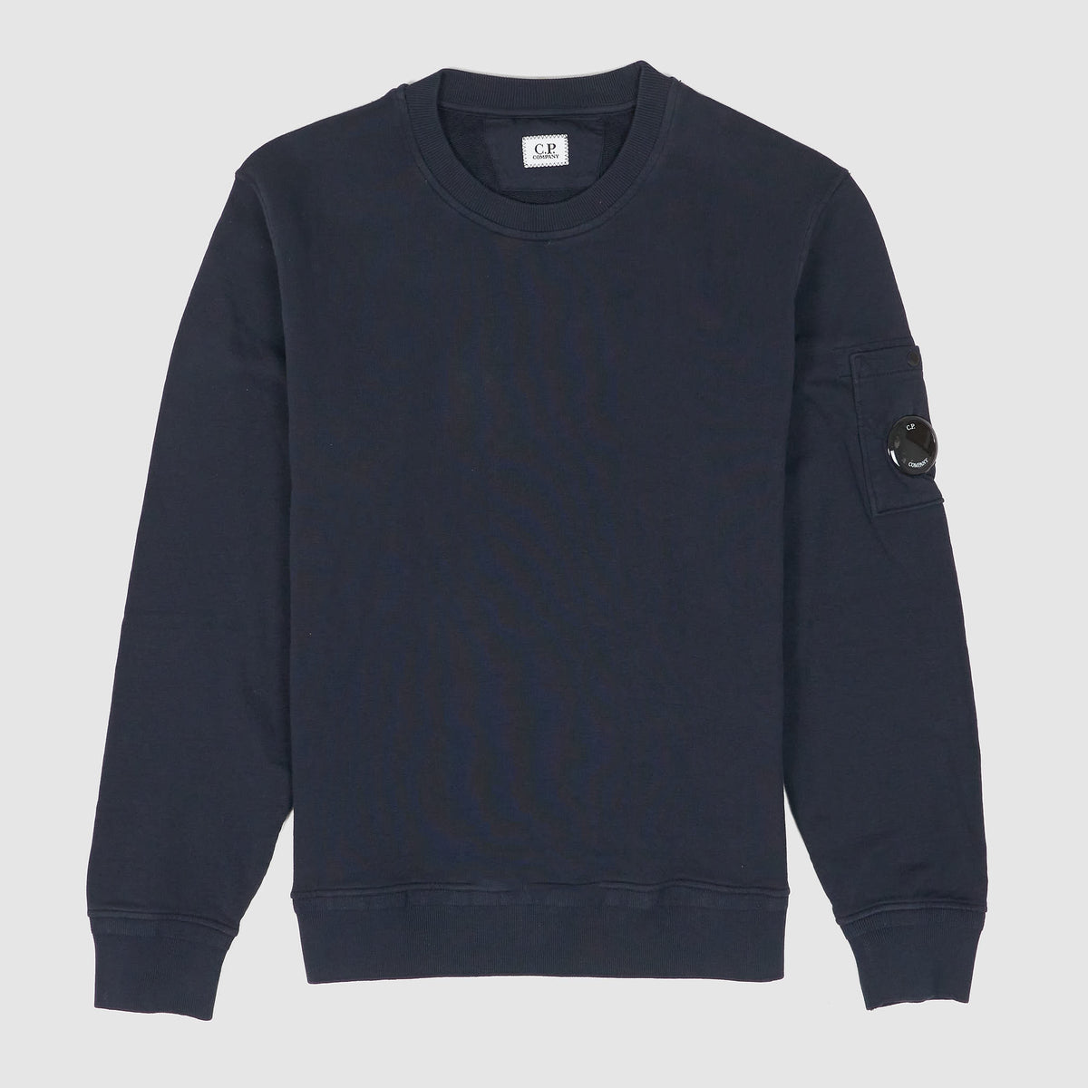 C.P. Company Cotton Fleece Crew Neck Sweater