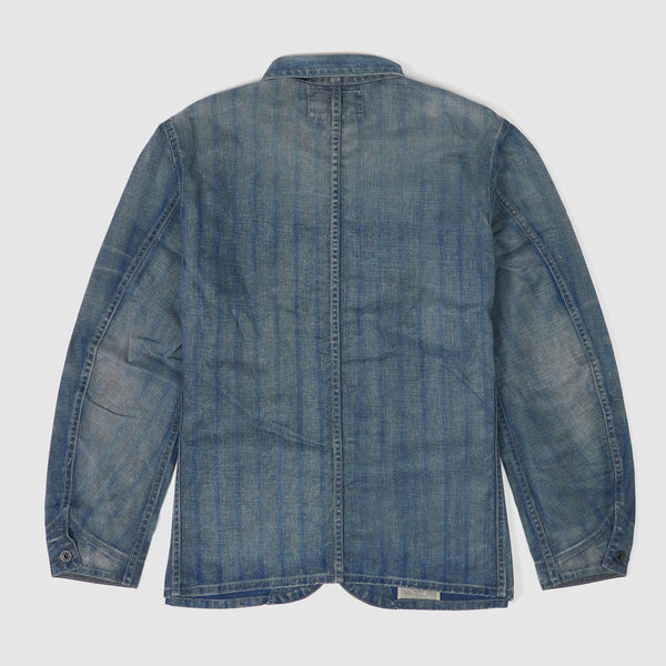 ジャケット・アウター Double RL INDIGO DENIM ENGINEER JACKET Torrington Denim Engineer Jacket
