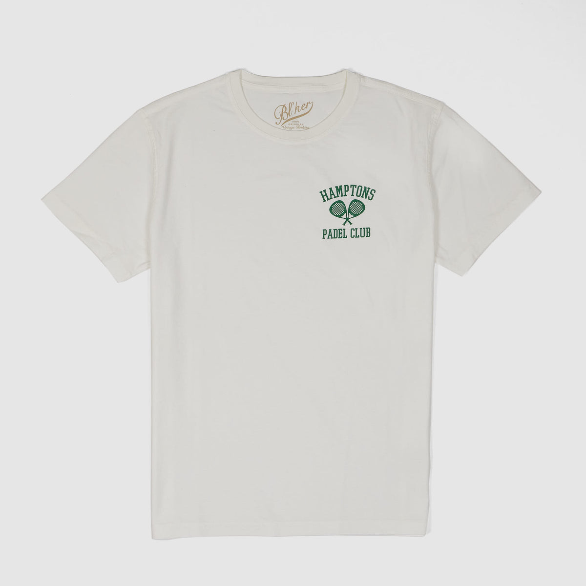 Bl&#39;ker Tee Short Sleeve Crew Neck Padel Club Hamptons T-Shirt