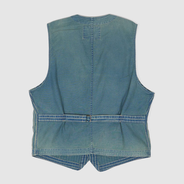 Double RL Dotted Striped Twill Vest