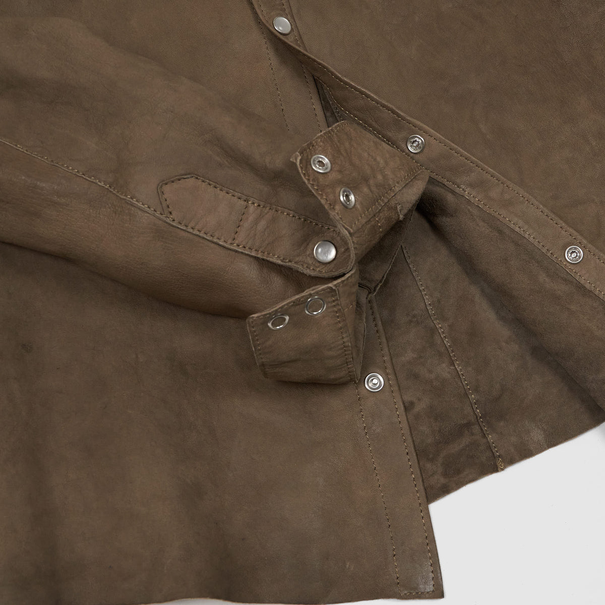 Salvatore Santoro Leather Western Overshirt Jacket UNISEX