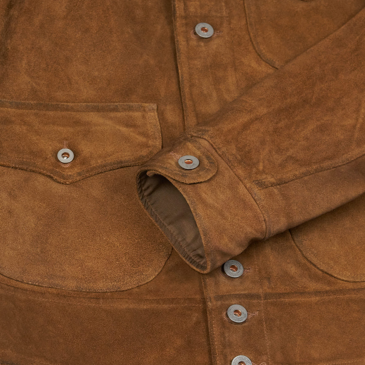 Double RL Suede Roughout Western Leather Jacket