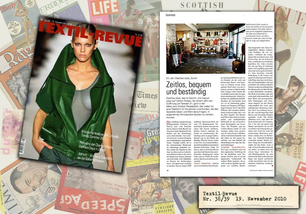 Textil-Revue November 2011 DeeCee style