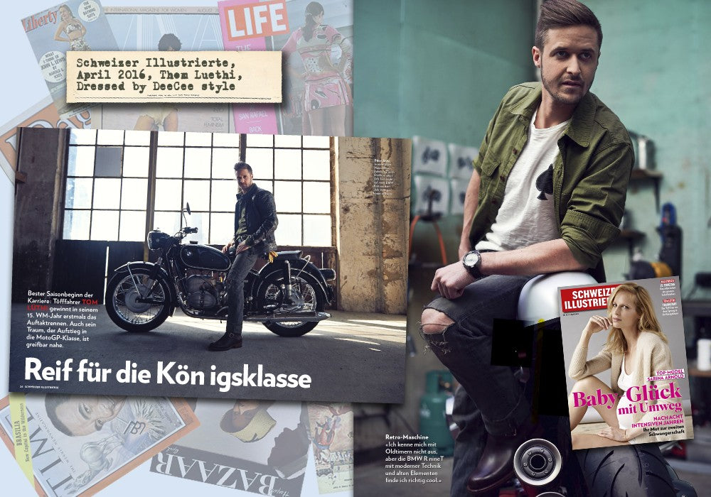 Schweizer Illustrierte, April 2016, Thom Lüthi