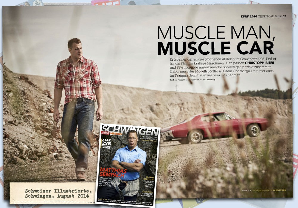 Schweizer Illustrierte, Schwingen, August 2016, Christoph Bieri
