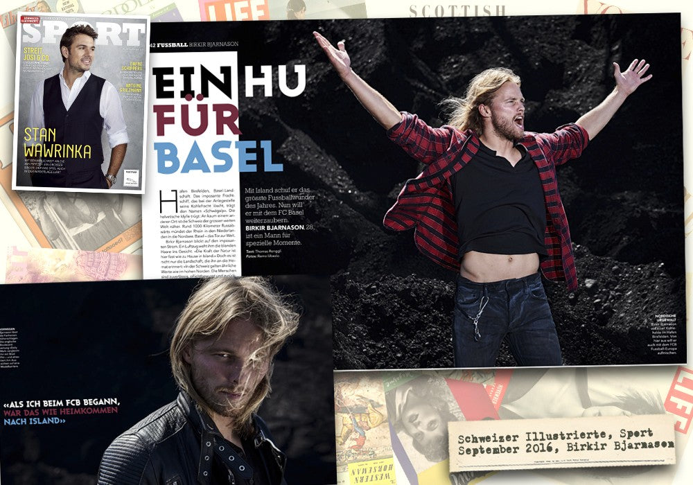 Schweizer Illustrierte, Sport, September 2016, Birkir Bjarnason