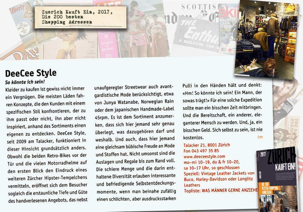 Zürich Kauft Ein, Januar 2017