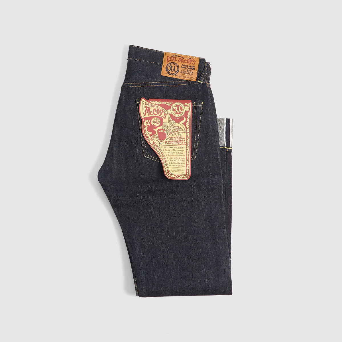 Real McCoy's Dude Ranch 5-Pocket Jeans