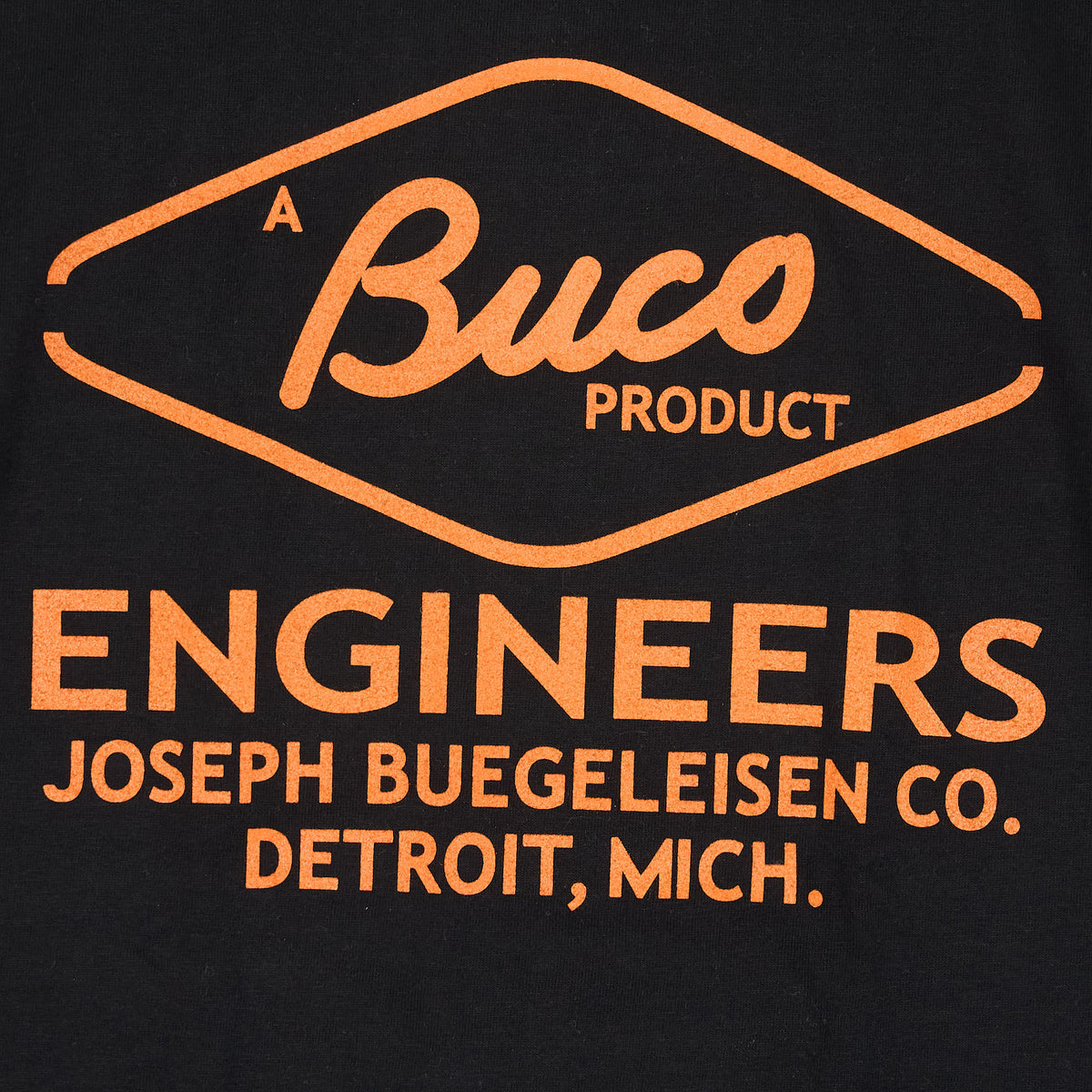 The Real McCoy's Buco «Engineers» Short Sleeve Crew Neck T-Shirt