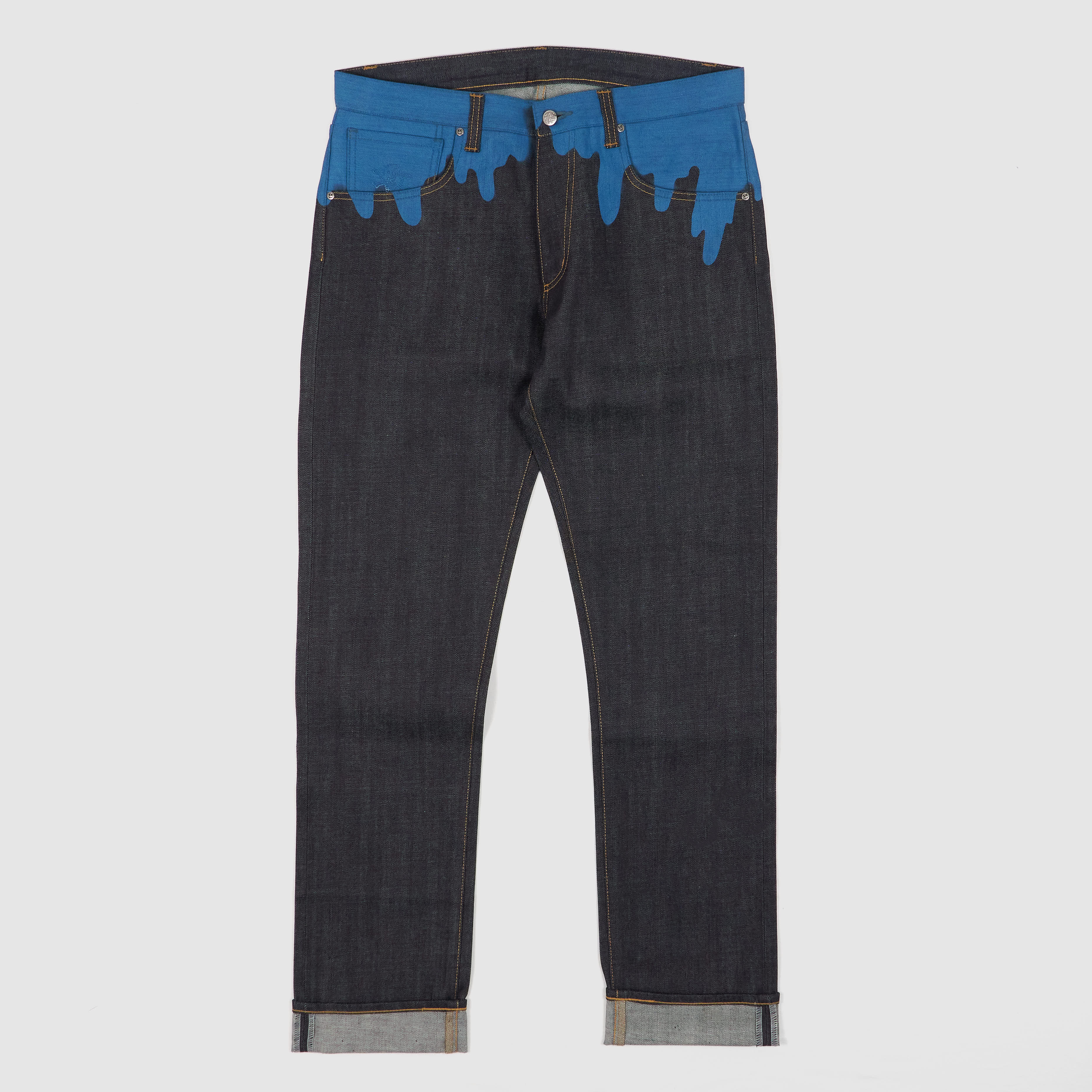 Billionaire Boys Club Ice Cream Dip Colored Denim Jeans - DeeCee style
