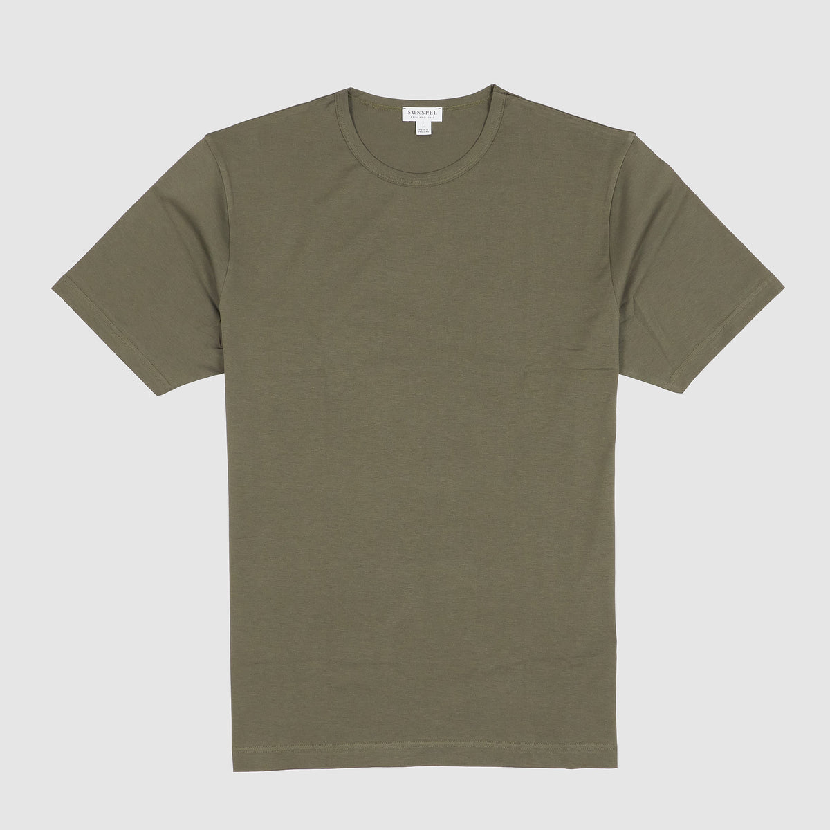 Sunspel Short Sleeve Crew Neck T-Shirt
