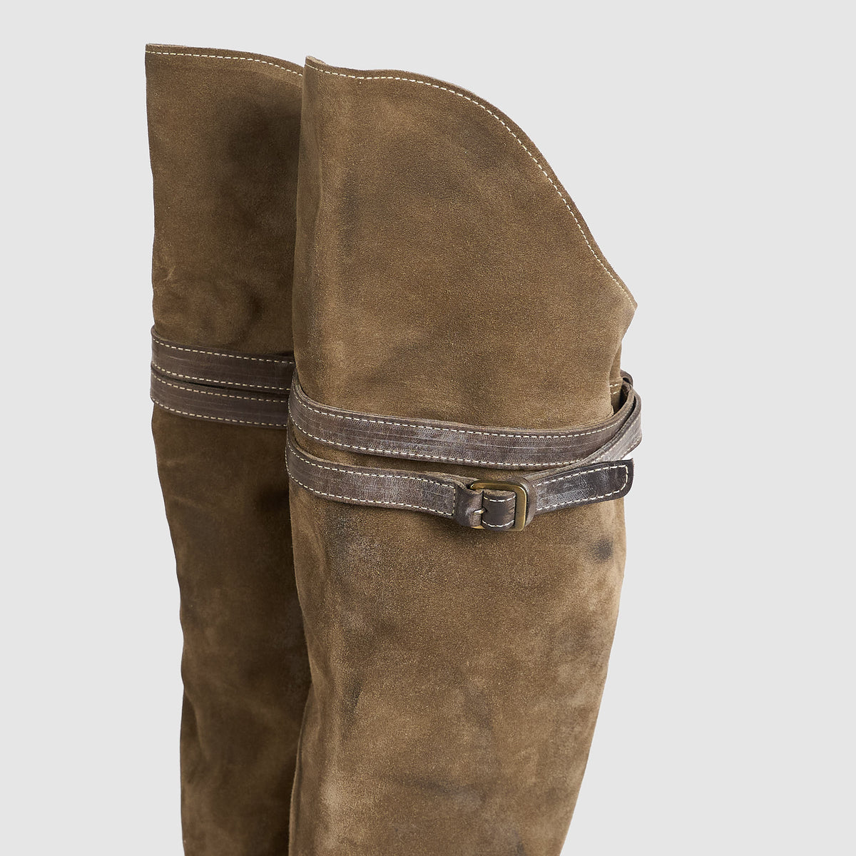 n.d.c. made by hand Ladies Roughout  Leather Boots