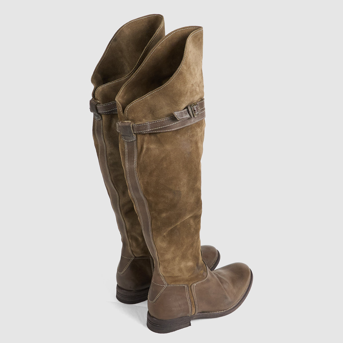 n.d.c. made by hand Ladies Roughout  Leather Boots