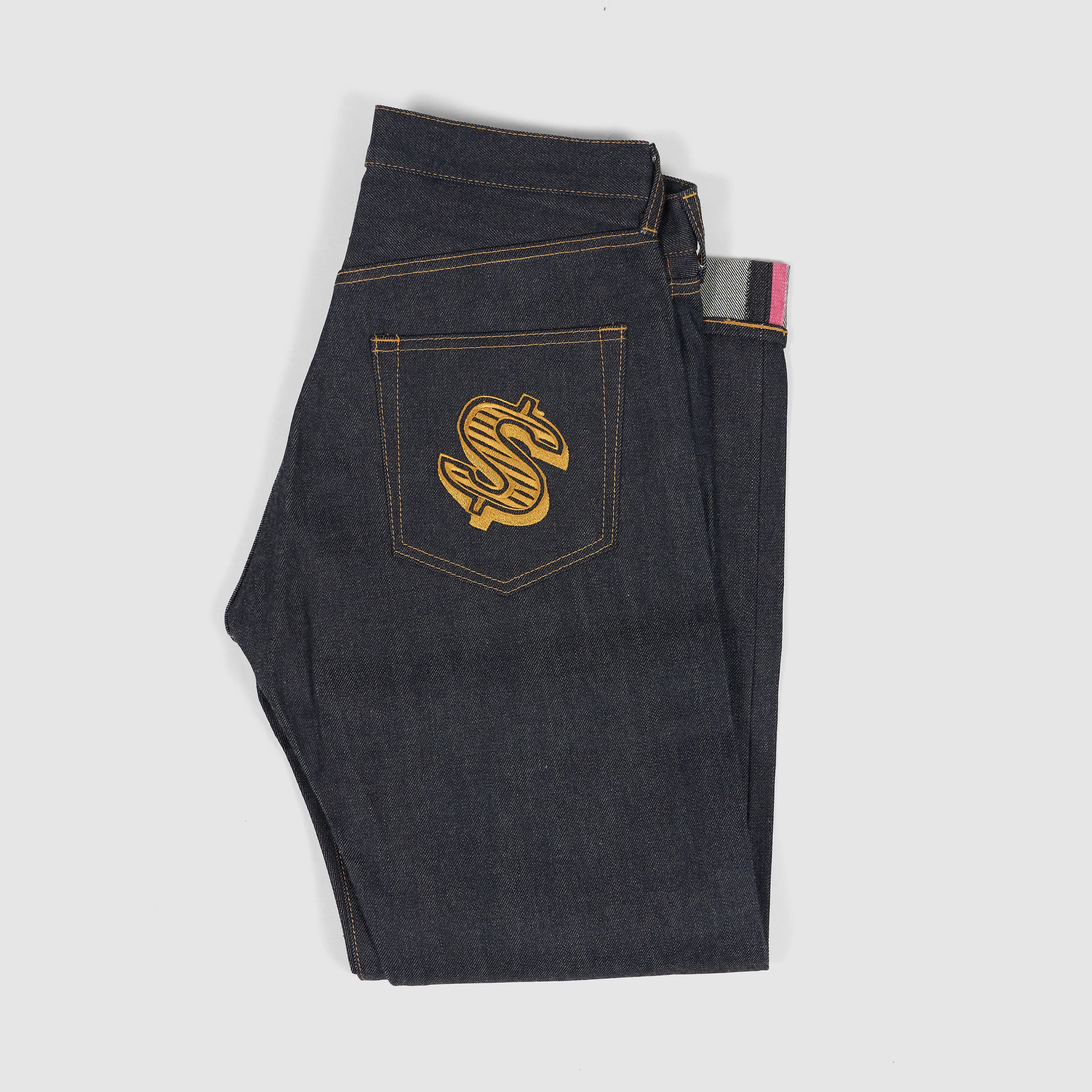 Billionaire Boys Club Indigo Diamant Gold Dollar Jeans - DeeCee style