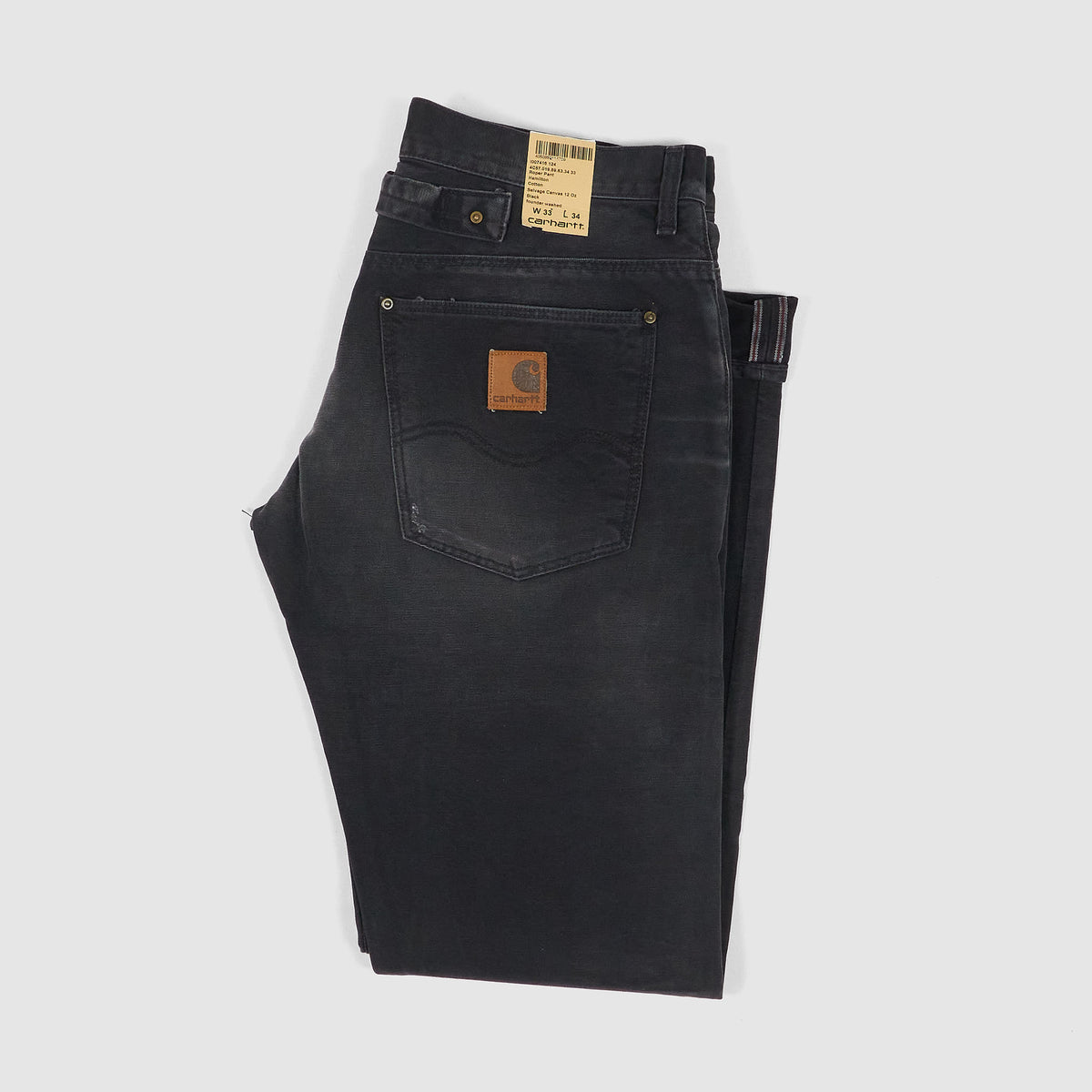 Carhartt Western Roper Selvege Canvas Jeans