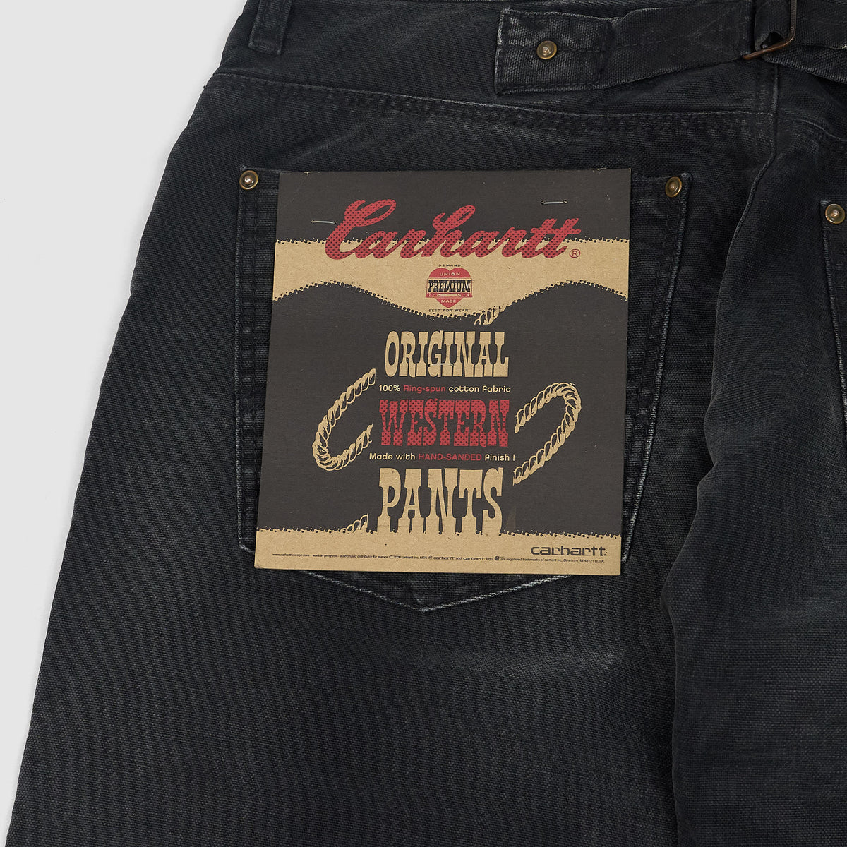 Carhartt Western Roper Selvege Canvas Jeans