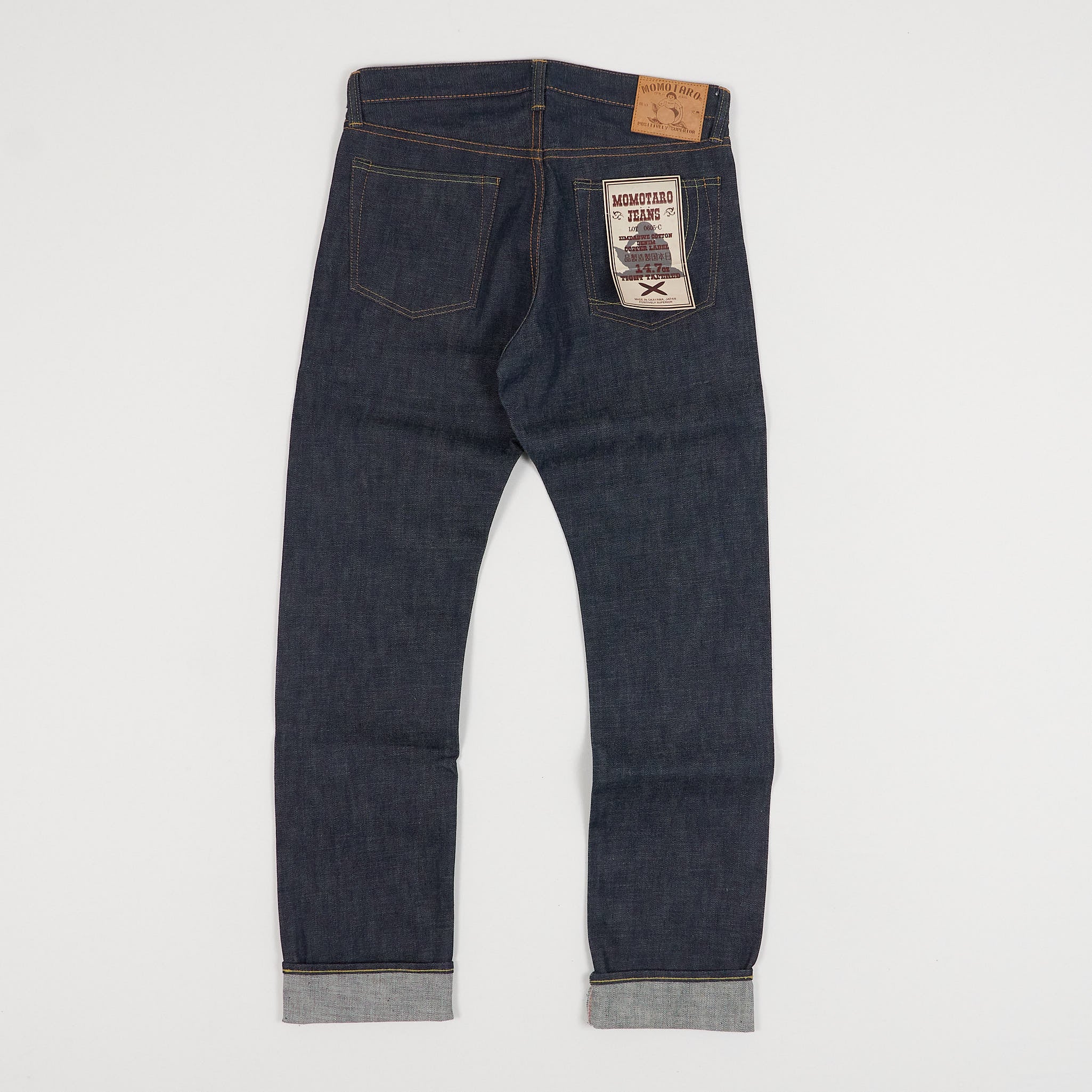 パンツ MOMOTARO JEANS / 16oz selvedge denim MOMOTARO JEANS Japan Zimbabwe Cotton Straight Jeans - DeeCee style