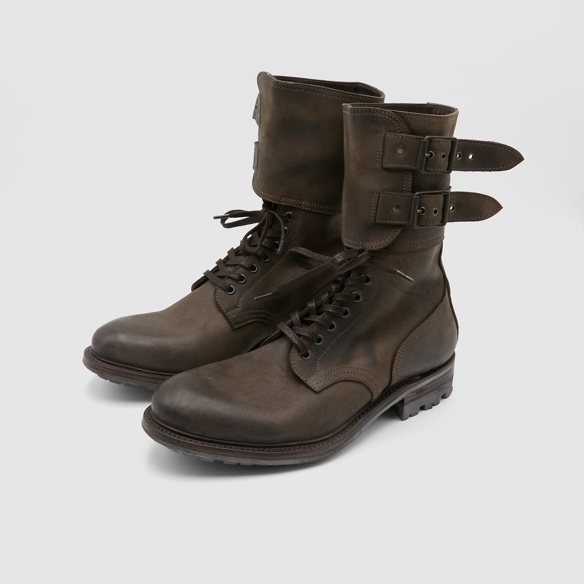 n.d.c. made by hand Waxed Kudu Leather Boots
