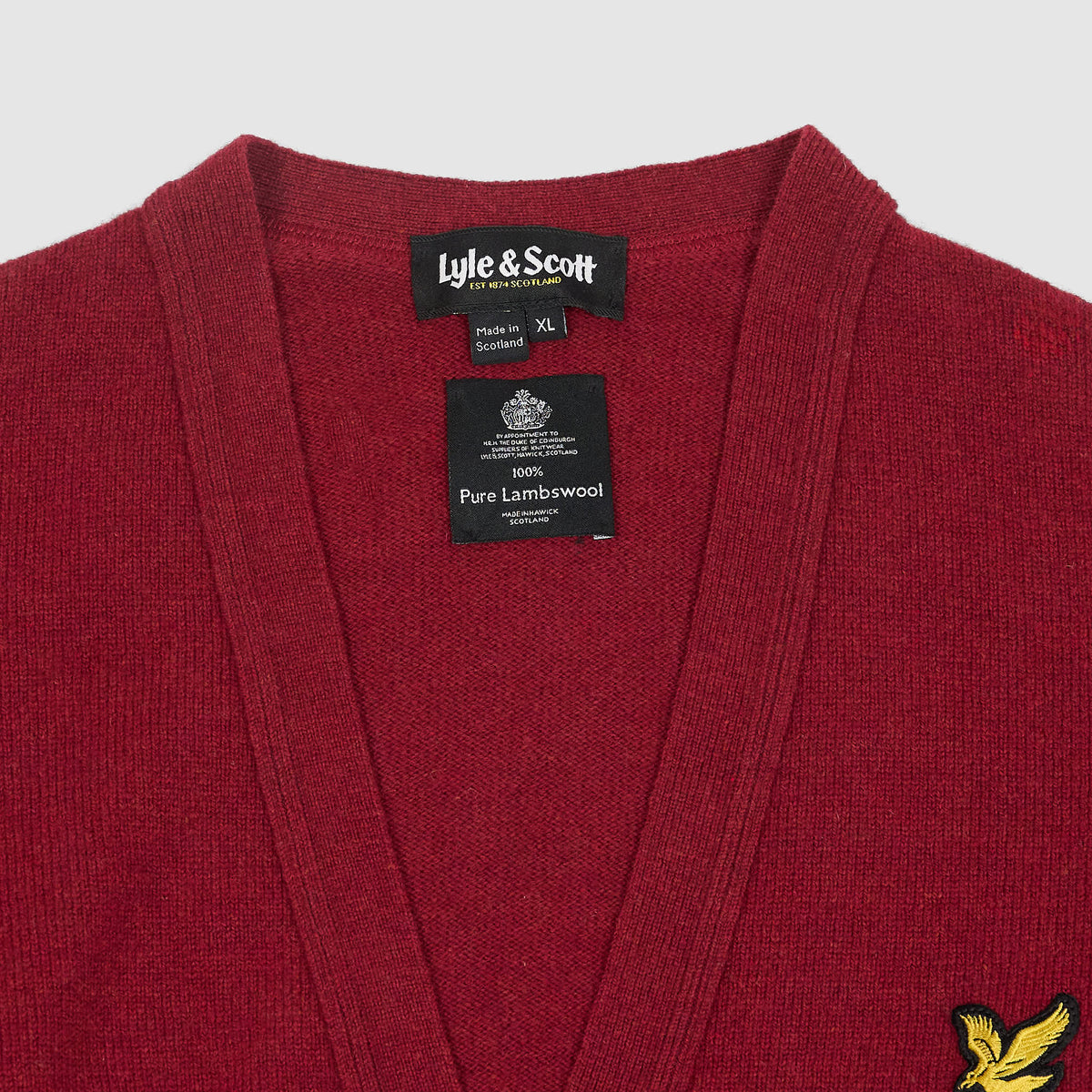 Lyle &amp; Scott Lambswool Cardigan