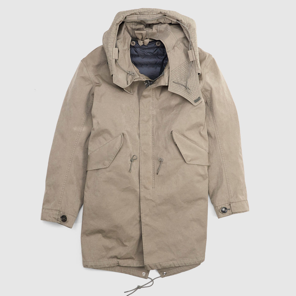 Ten c Fishtail Parka 3 in 1 Complete with Down Lining