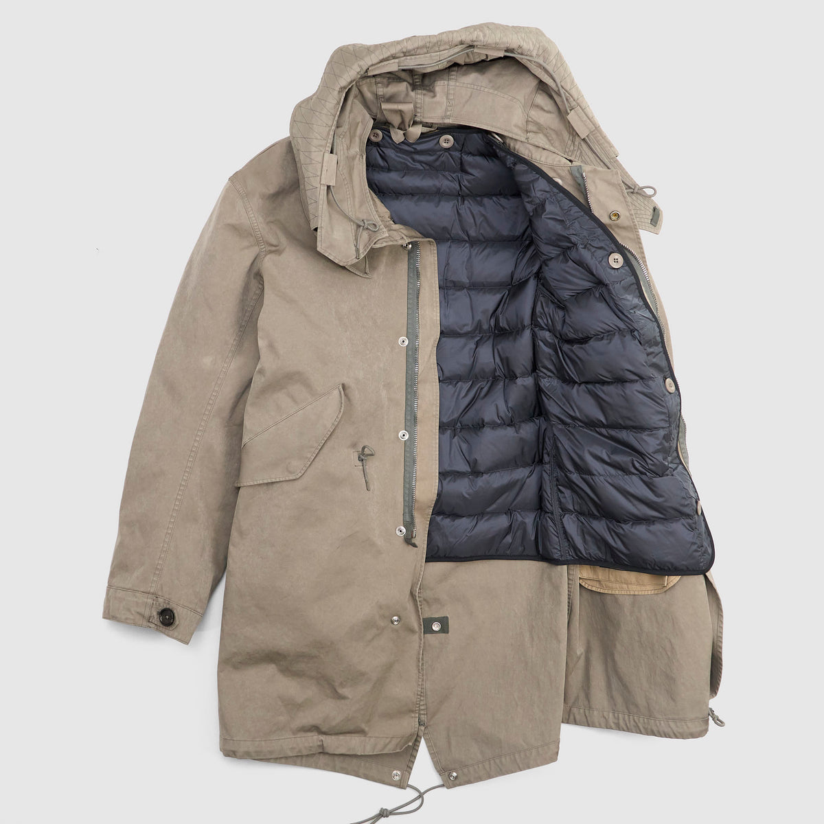 Ten c Fishtail Parka 3 in 1 Complete with Down Lining