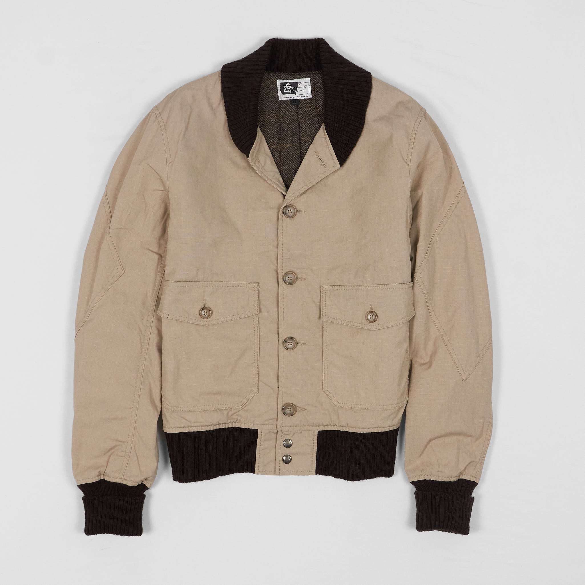 Engineered Garments Rip Stop A-1 Inspired Bomber Jacket - DeeCee style