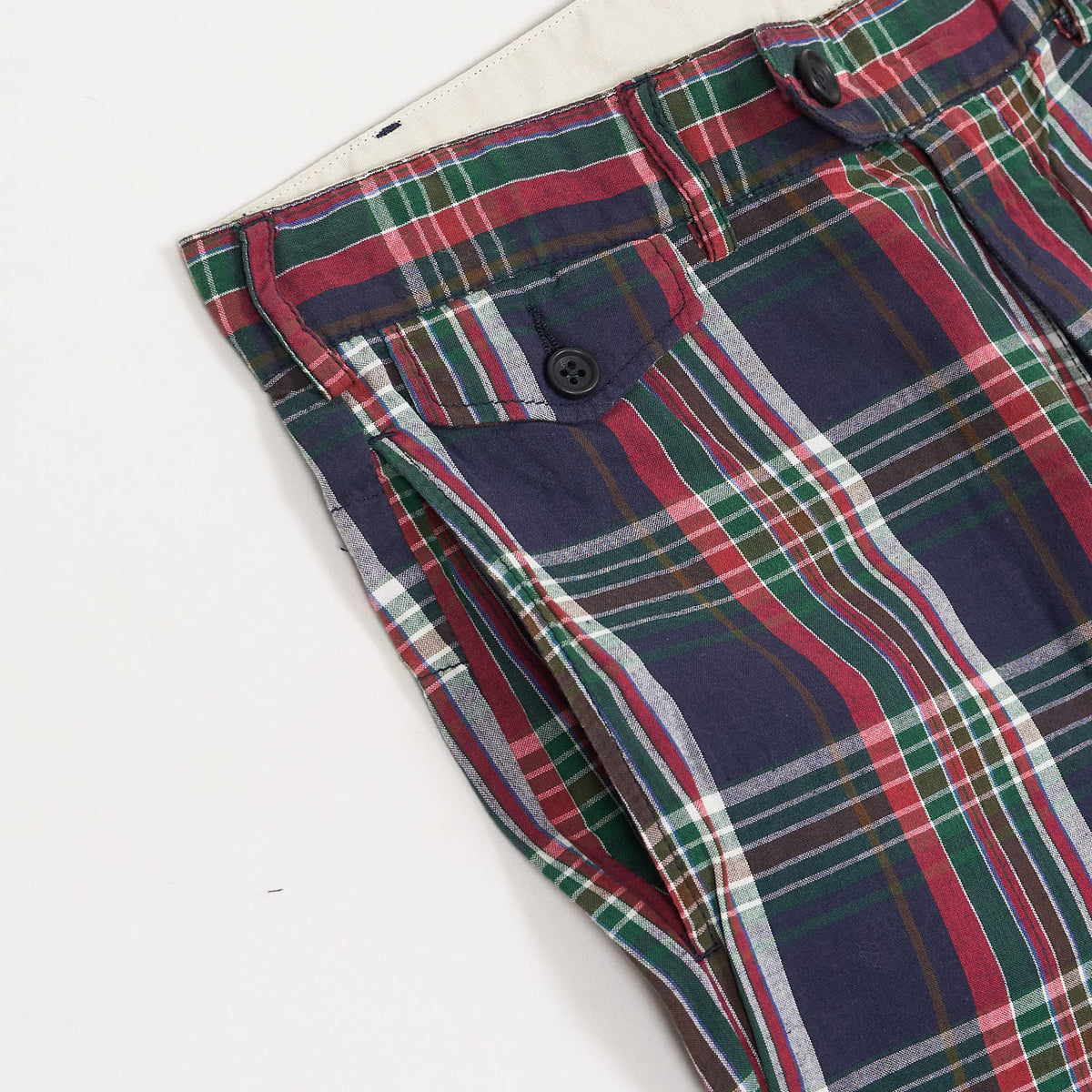 Engineered Garment Madras Plaid Chino pants