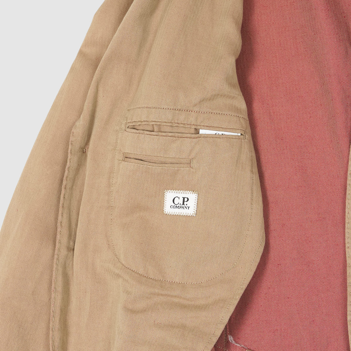C.P. Company 3 Button Cotton/ Linen Blazer