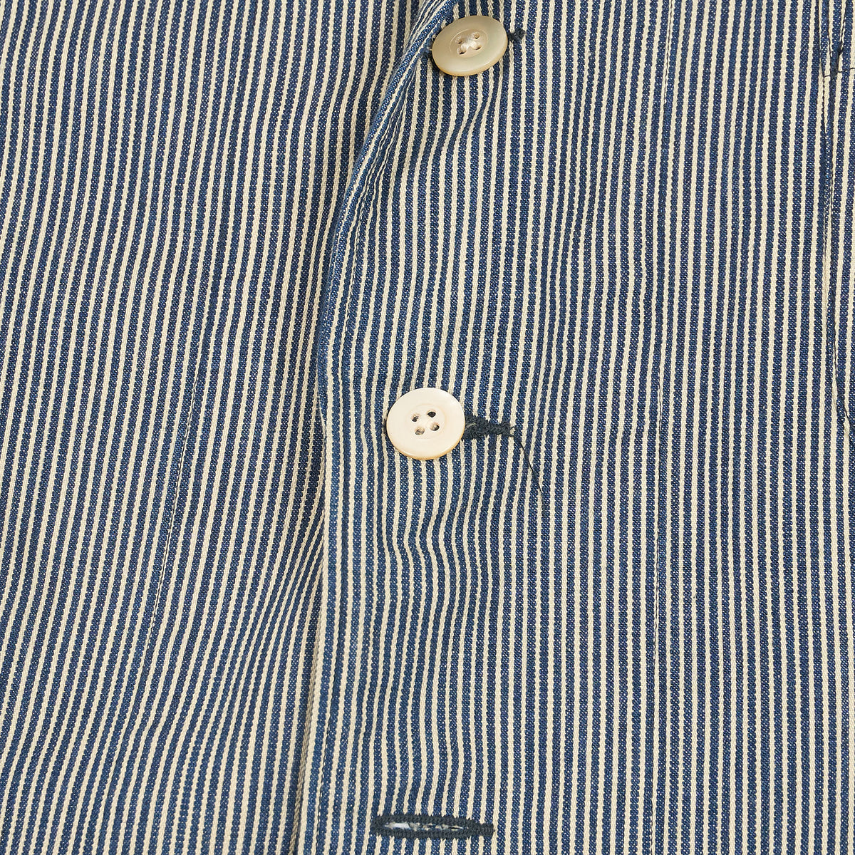 45rpm Hickory Stripe Lightweight Blazer