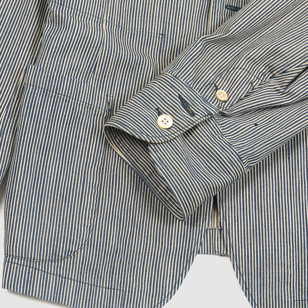 45rpm Hickory Stripe Lightweight Blazer