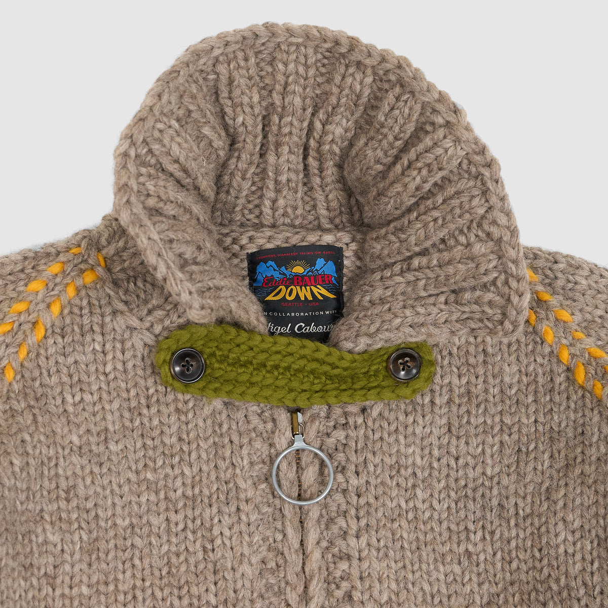 Nigel Cabourn Eddie Bauer Heavy Wool Cardigan