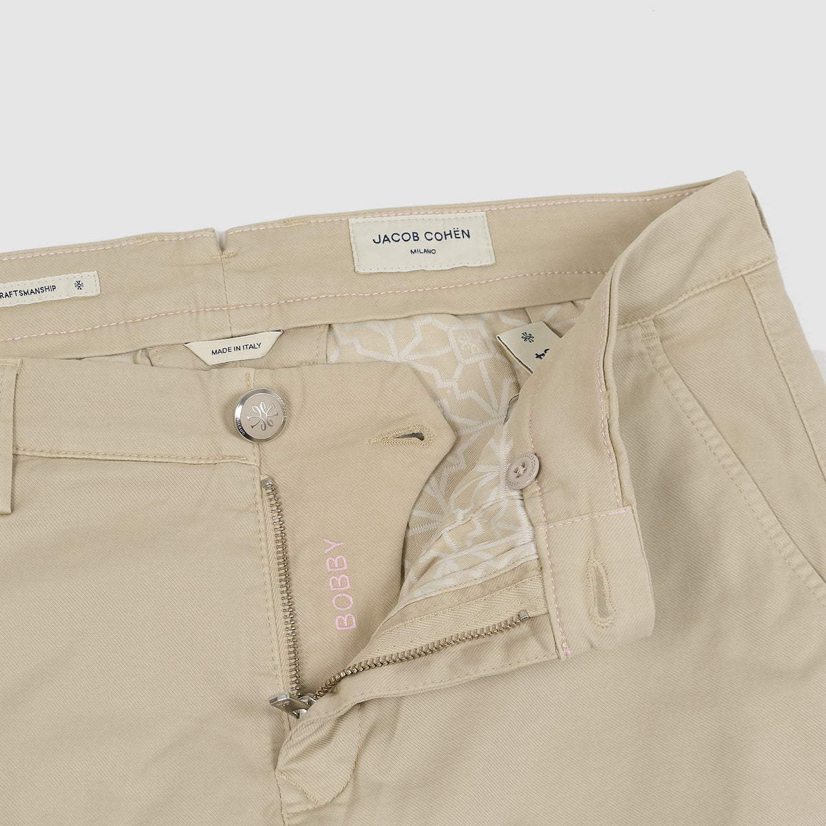 Jacob Cohen Slim Fitted Chinos