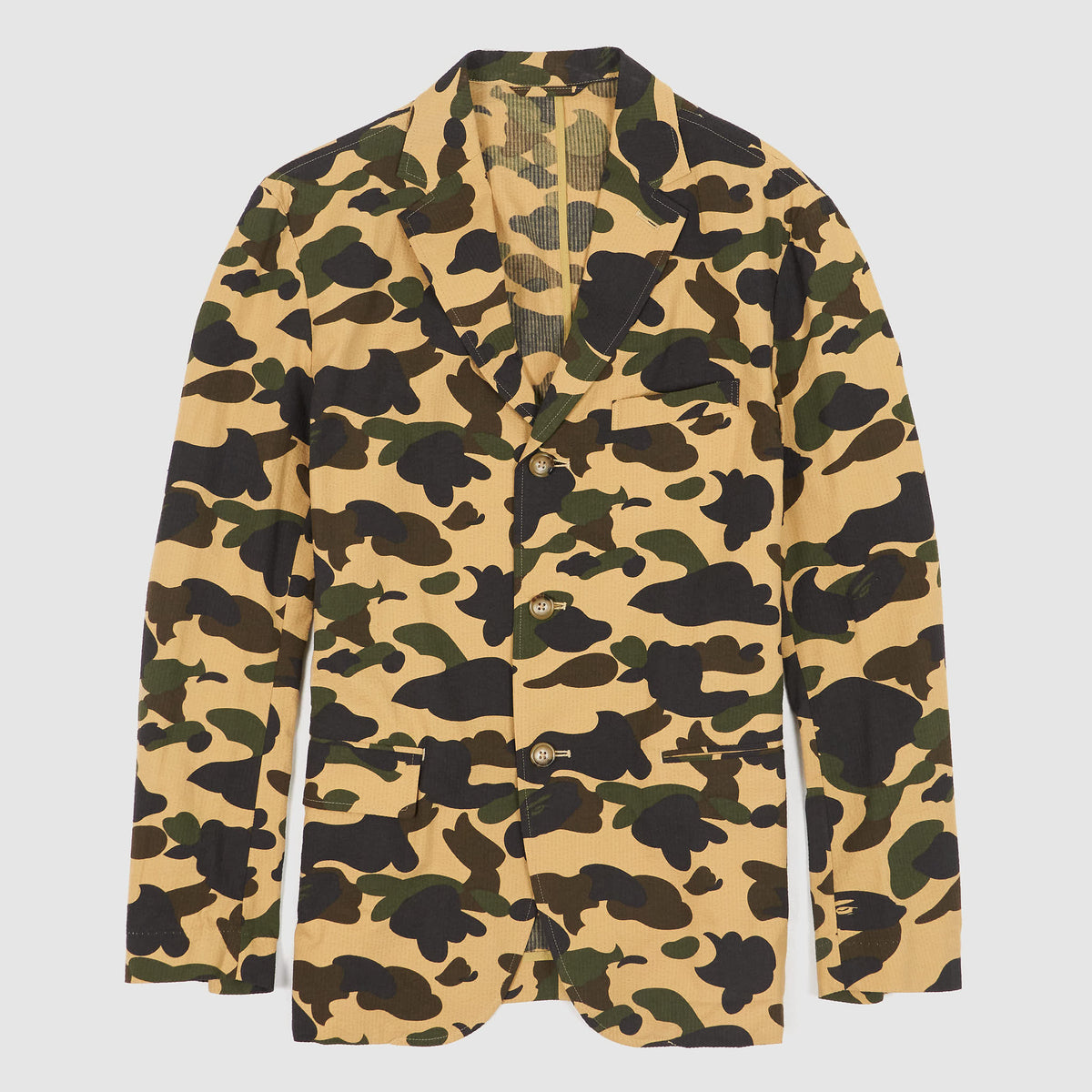 A Bathing Ape Camouflage Blazer