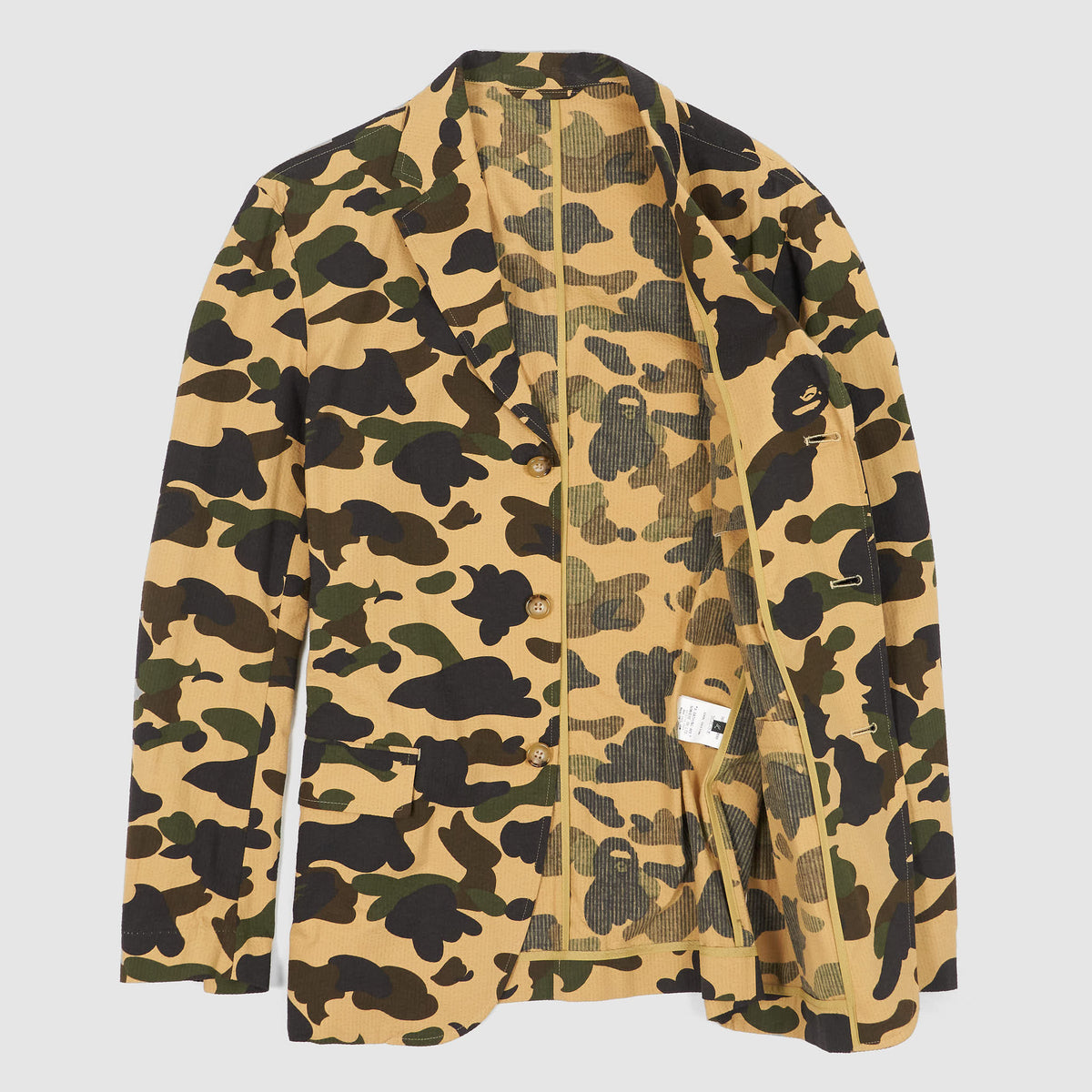 A Bathing Ape Camouflage Blazer